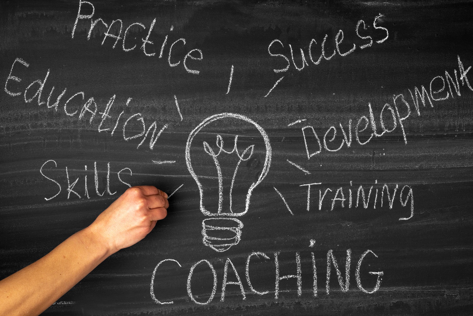 Coaching-Geschäftskonzept